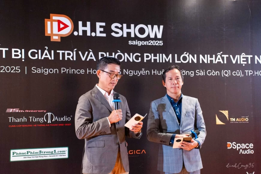 Triển lãm thiết bị giải trí và phòng phim lớn nhất Việt Nam  P.H.E. Show 2025 chính thức khai mạc