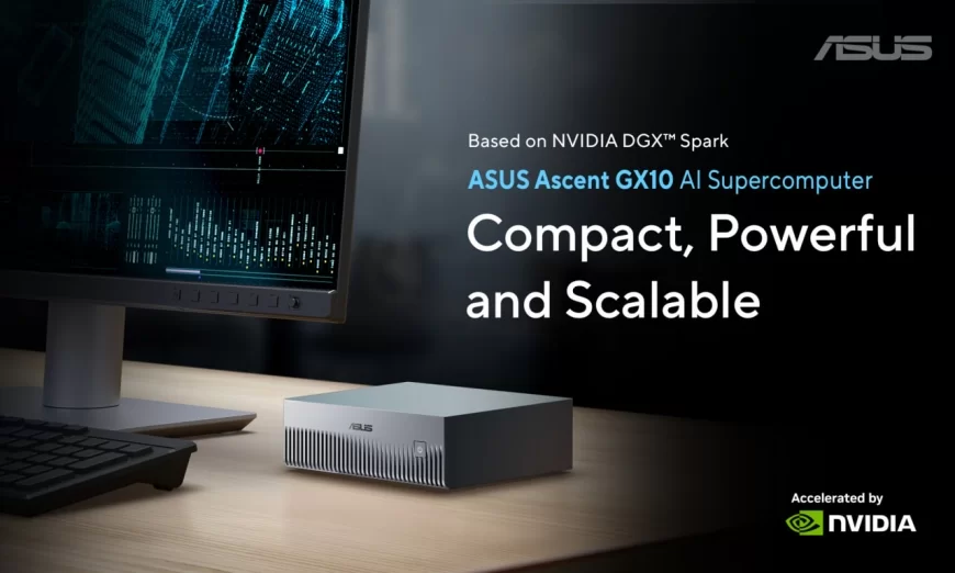 ASUS ra mắt siêu máy tính AI Ascent GX10
