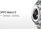 OPPO Chính Thức Ra Mắt OPPO Watch S: Thiết Kế Siêu Mỏng, Theo Dõi Luyện Tập Chuyên Sâu và Phân Tích Sức Khỏe Chuẩn Flagship