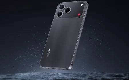 nubia ra mắt nubia V80 Series: Sự giao thoa giữa ngôn ngữ thiết kế cao cấp, AI thông minh và độ bền cực hạn