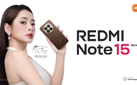 REDMI Note 15 Series chính thức ra mắt tại Việt Nam với Chi Pu là Đại sứ thương hiệu, đánh dấu lần đầu tiên được trang bị độ bền vượt trội chuẩn REDMI Titan
