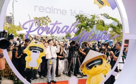 Chính thức ra mắt realme 16 Pro và realme 16 5G: “Kẻ phá vỡ khuôn mẫu” với trải nghiệm nhiếp ảnh chân dung di động độc đáo cùng Camera đa tiêu cự 200MP LumaColor và thiết kế Gương Selfie