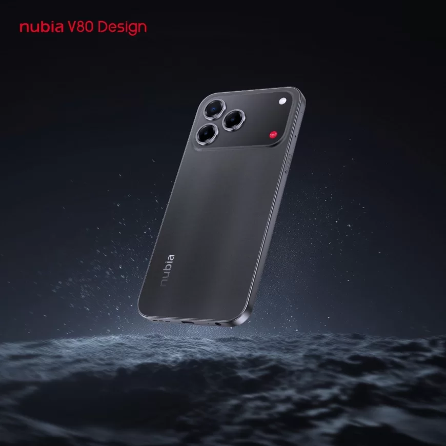 nubia ra mắt nubia V80 Series: Sự giao thoa giữa ngôn ngữ thiết kế cao cấp, AI thông minh và độ bền cực hạn
