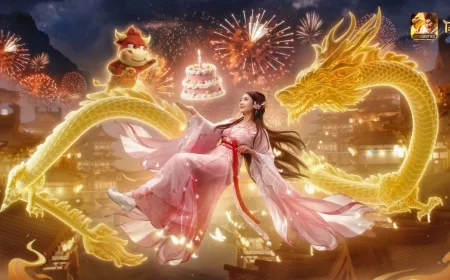 Nàng thơ Vương Ngữ Yên bước ra từ thế giới võ hiệp mừng sinh nhật 7 tuổi Tân Thiên Long Mobile