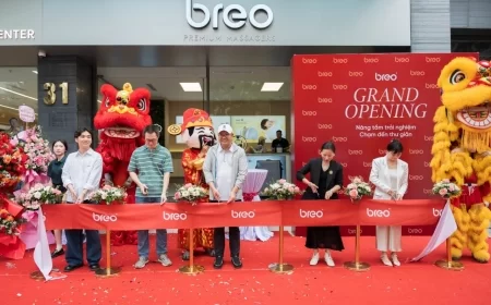 Breo chính thức ra mắt cửa hàng đầu tiên tại Việt Nam: Không gian công nghệ cho sức khỏe hiện đại