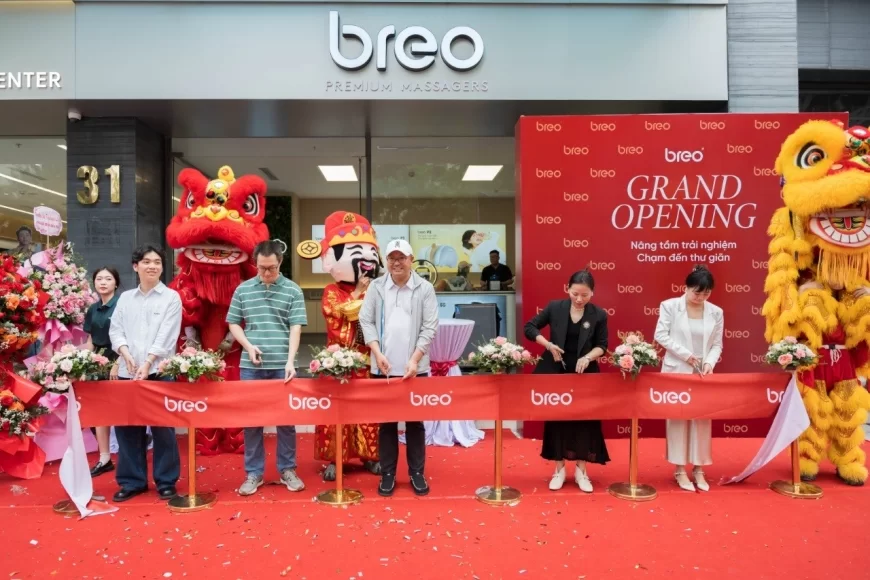 Breo chính thức ra mắt cửa hàng đầu tiên tại Việt Nam: Không gian công nghệ cho sức khỏe hiện đại