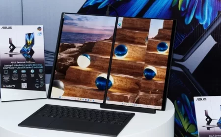 ASUS ra mắt Zenbook DUO (2026) tại Việt Nam: Hoàn thiện trải nghiệm laptop hai màn hình