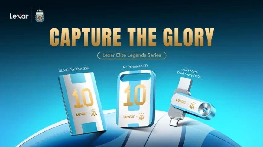Lexar Ra Mắt Bộ Sưu Tập Thiết Bị Lưu Trữ Phiên Bản Đặc Biệt AFA "Elite Legends Series"