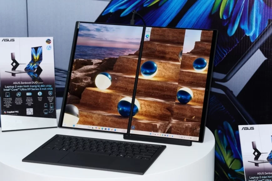 ASUS ra mắt Zenbook DUO (2026) tại Việt Nam: Hoàn thiện trải nghiệm laptop hai màn hình