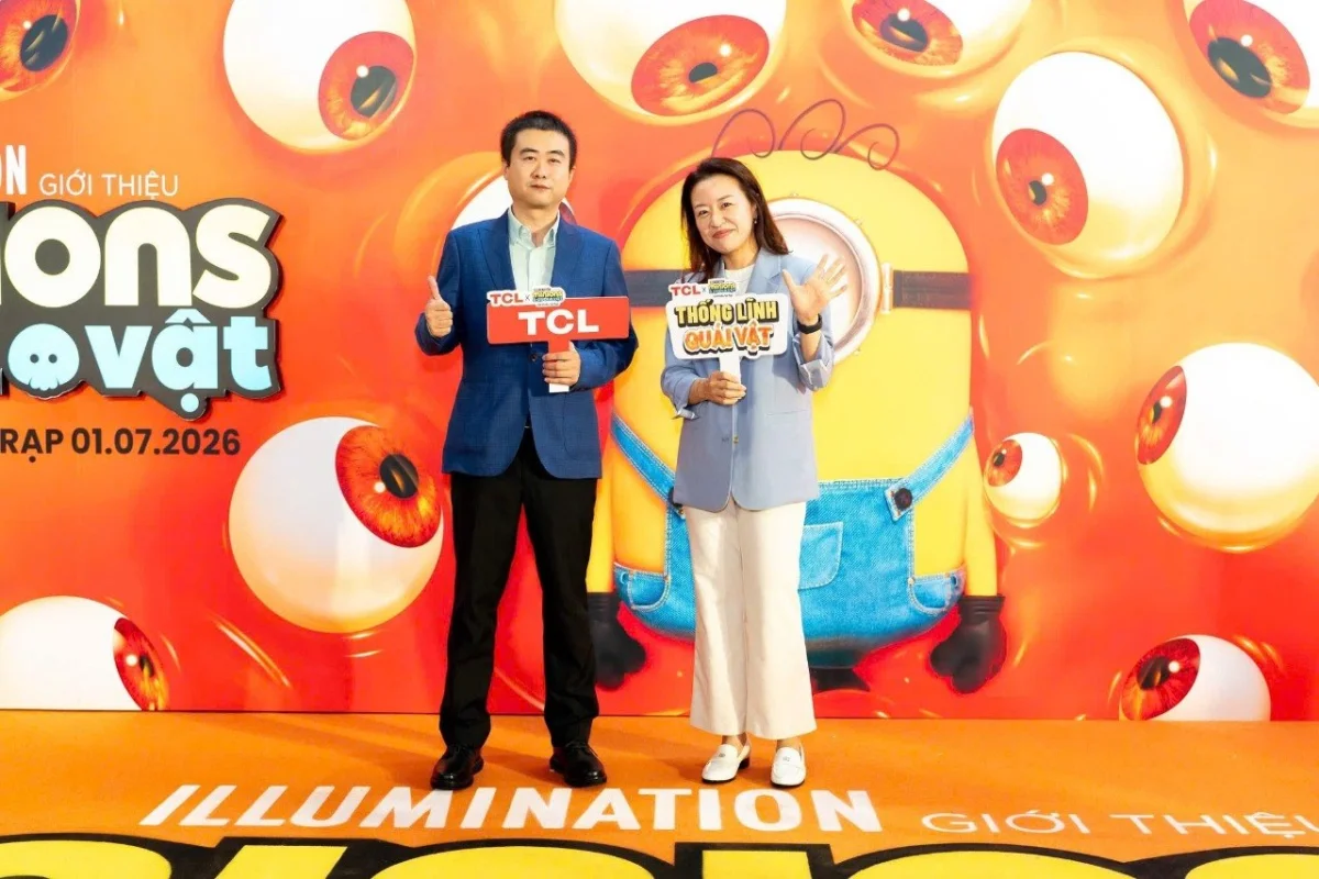 TCL CHÍNH THỨC TRỞ THÀNH ĐỐI TÁC CỦA BOM TẤN "MINIONS & QUÁI VẬT"
