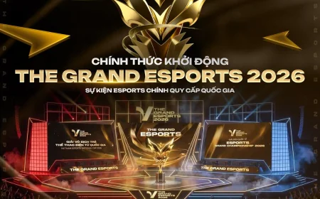 The Grand Esports 2026 chính thức khởi động: Ngày hội Esports Quốc Dân dành cho game thủ Việt