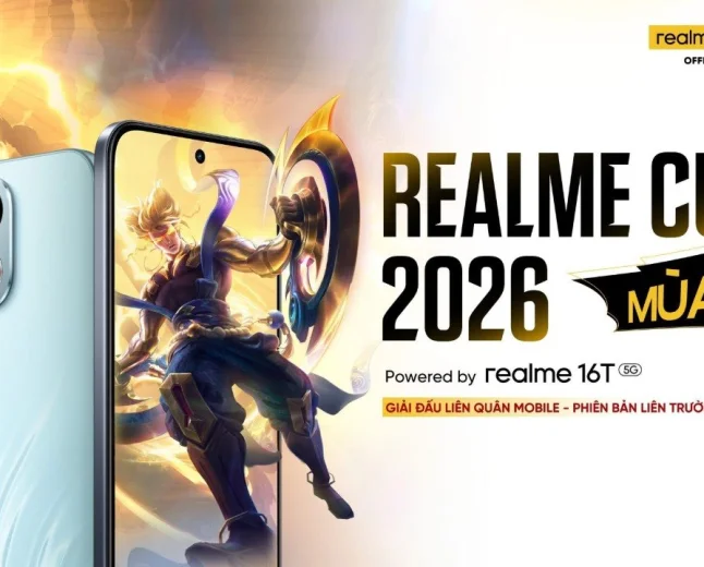 Giải mã sức nóng realme Cup 2026: Sân chơi Esports dành cho sinh viên quy mô toàn quốc với 64 đội tuyển tranh tài