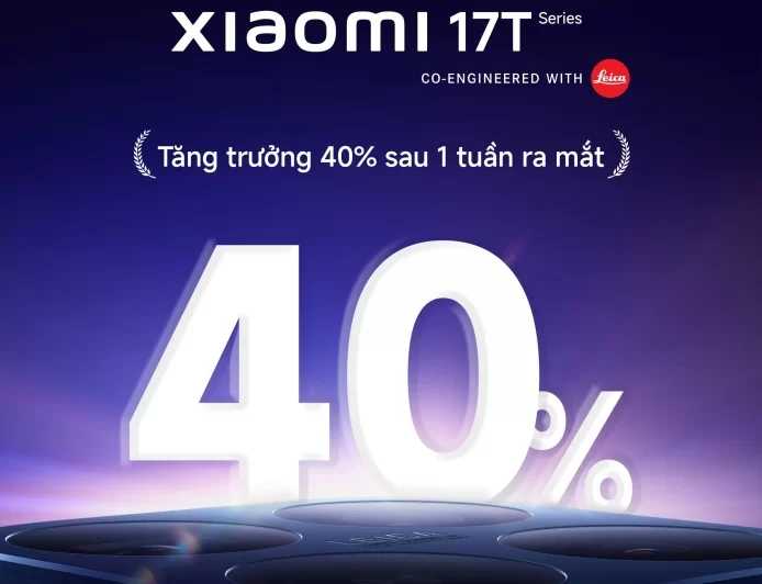 Doanh số Xiaomi 17T Series tăng trưởng 40% sau một tuần ra mắt: Sức hút từ smartphone phân khúc cận cao cấp