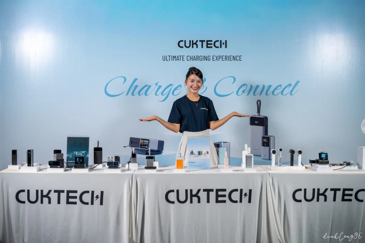 THƯƠNG HIỆU CÔNG NGHỆ CUKTECH LẦN ĐẦU TIÊN TỔ CHỨC SỰ KIỆN “CHARGE & CONNECT” – CHÍNH THỨC ĐÁNH DẤU VỊ TRÍ TRONG THỊ TRƯỜNG CÔNG NGHỆ VIỆT NAM