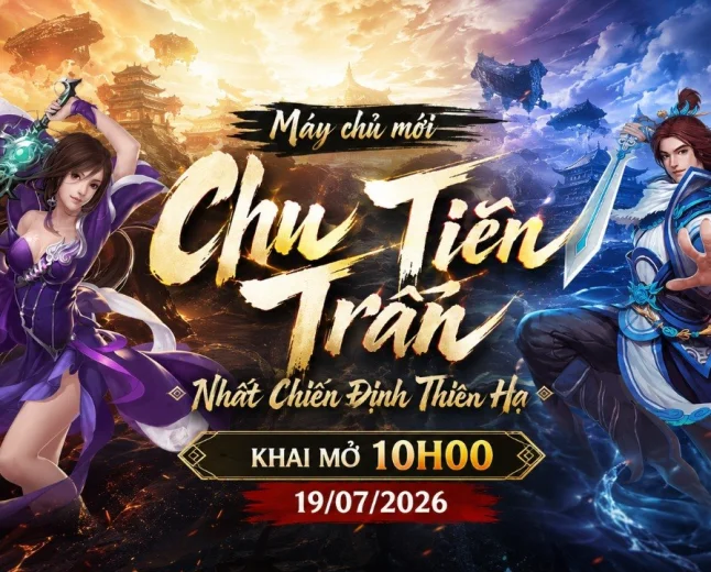 Võ Lâm Miễn Phí: Máy chủ Chu Tiên Trấn khai mở, đua top bang hội nhận thưởng lên đến 120 triệu đồng