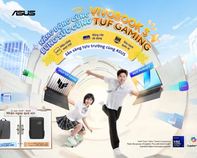 MÙA BACK TO SCHOOL 2026 KHÁC BIỆT CỦA ASUS: BỨT PHÁ TRẢI NGHIỆM MUA SẮM VỚI DẢI SẢN PHẨM CHỦ LỰC, DỊCH VỤ HẬU MÃI TOÀN DIỆN VÀ MÔ HÌNH TƯ VẤN TRỰC TIẾP “TOUCH ASUS”