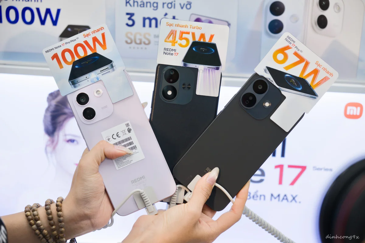 Xiaomi chính thức ra mắt REDMI Note 17 Series với pin dung lượng tối đa 10.000mAh, hỗ trợ cập nhật lên đến 6 năm và độ bền toàn diện chuẩn thế hệ mới