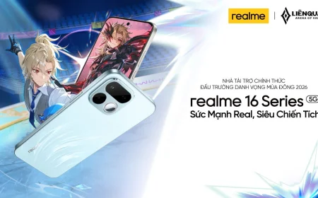 realme Đồng Hành Cùng Đấu Trường Danh Vọng Mùa Đông 2026: Đánh Dấu Hành Trình Thập Kỷ Nâng Tầm Esports Việt