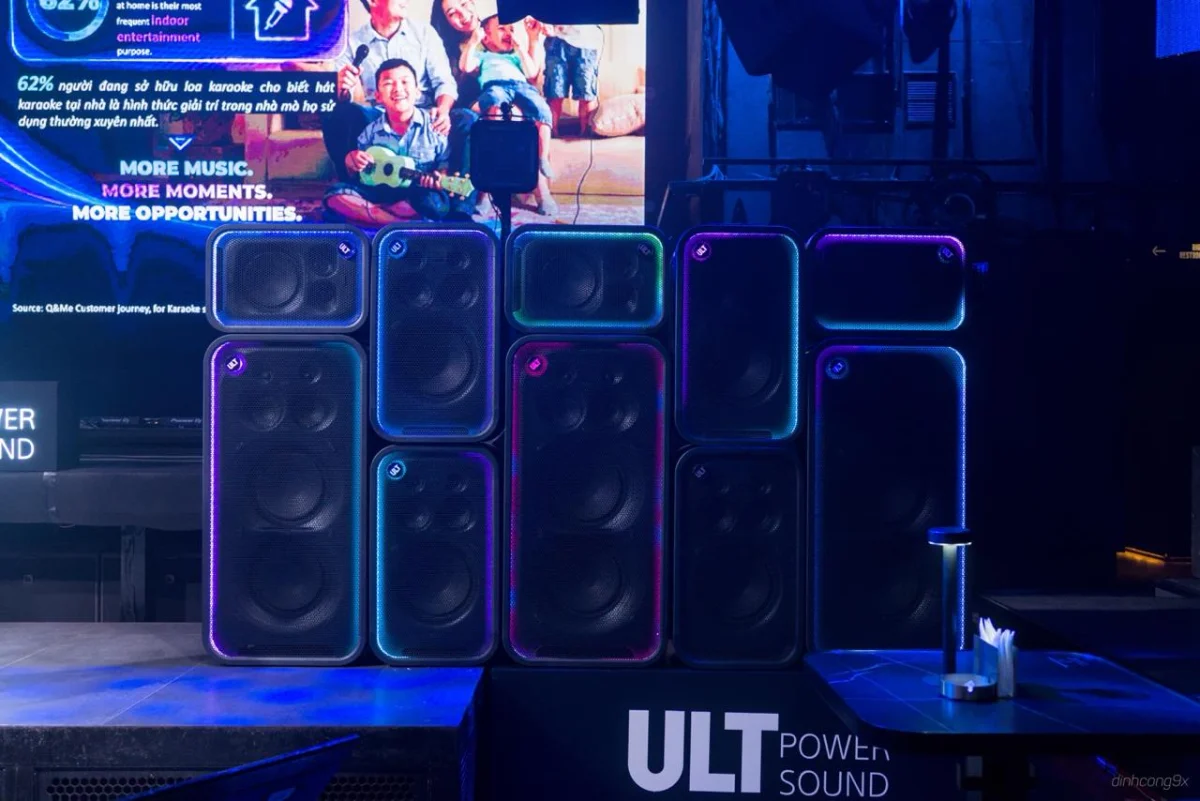 SONY RA MẮT THẾ HỆ LOA ULT TOWER MỚI, SẴN SÀNG CHO NHỮNG BỮA TIỆC QUY MÔ LỚN, DJ, KARAOKE VÀ GIẢI TRÍ HÀNG NGÀY