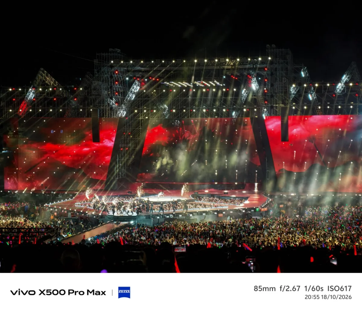 Trải nghiệm “The Concert Fancam Phone” vivo X500 Series tại Anh Trai Vượt Ngàn Chông Gai 2026