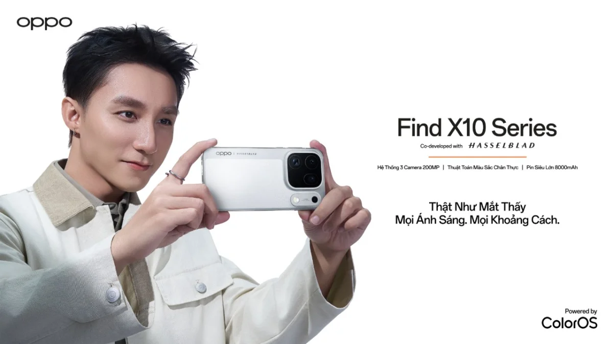 Sơn Tùng M-TP chính thức trở thành đại sứ đầu tiên của OPPO Find X Series: Khai mở chuẩn mực “Thật Như Mắt Thấy”