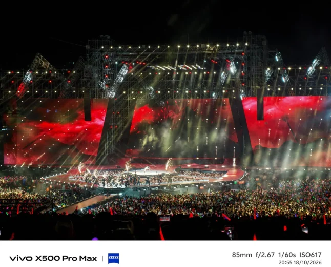 Trải nghiệm “The Concert Fancam Phone” vivo X500 Series tại Anh Trai Vượt Ngàn Chông Gai 2026